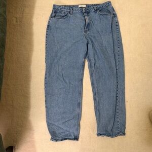 Abercrombie & Fitch Women's Boyfriend/Taper Jeans - Light Blue 33/16 Curve Love